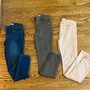 Girls Lot of Three Tractr Jeans